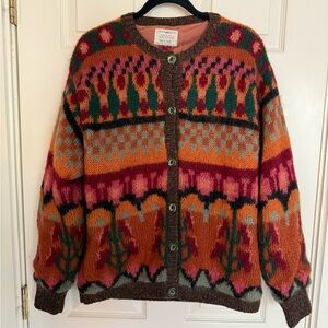 Vintage eclectic Susan Bristol sweater